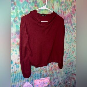 Nasty Gal Burgundy Jacket